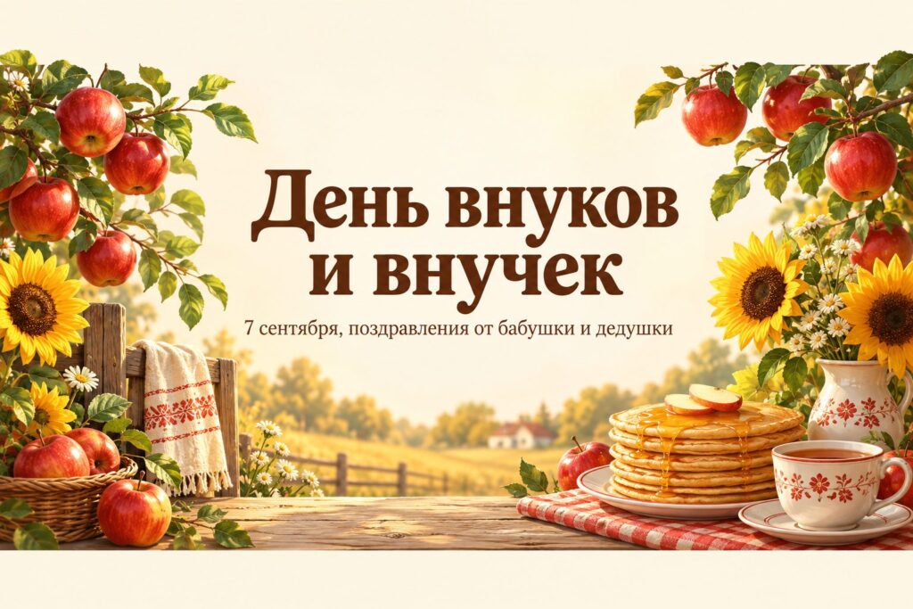 День внуков и внучек: 7 сентября, поздравления от бабушки и дедушки