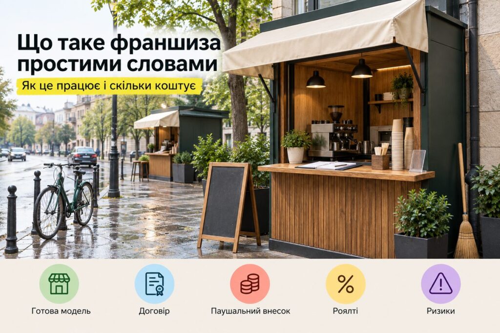 Що таке франшиза простими словами: як працює - обкладинка статті kiev-city.com.ua