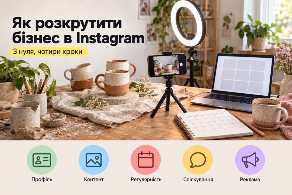 Як розкрутити бізнес в Instagram з нуля: 4 кроки Як розкрутити бізнес в Instagram з нуля: 4 кроки - обкладинка статті kiev-city.com.ua