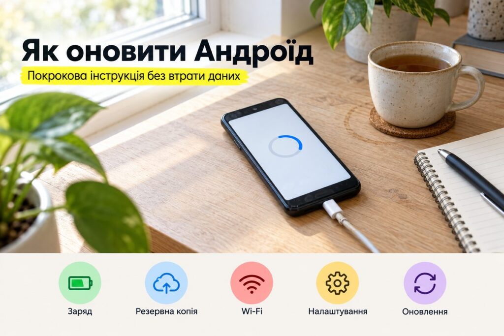 Як оновити Андроїд на телефоні: покрокова інструкція Як оновити Андроїд на телефоні: покрокова інструкція - обкладинка статті kiev-city.com.ua