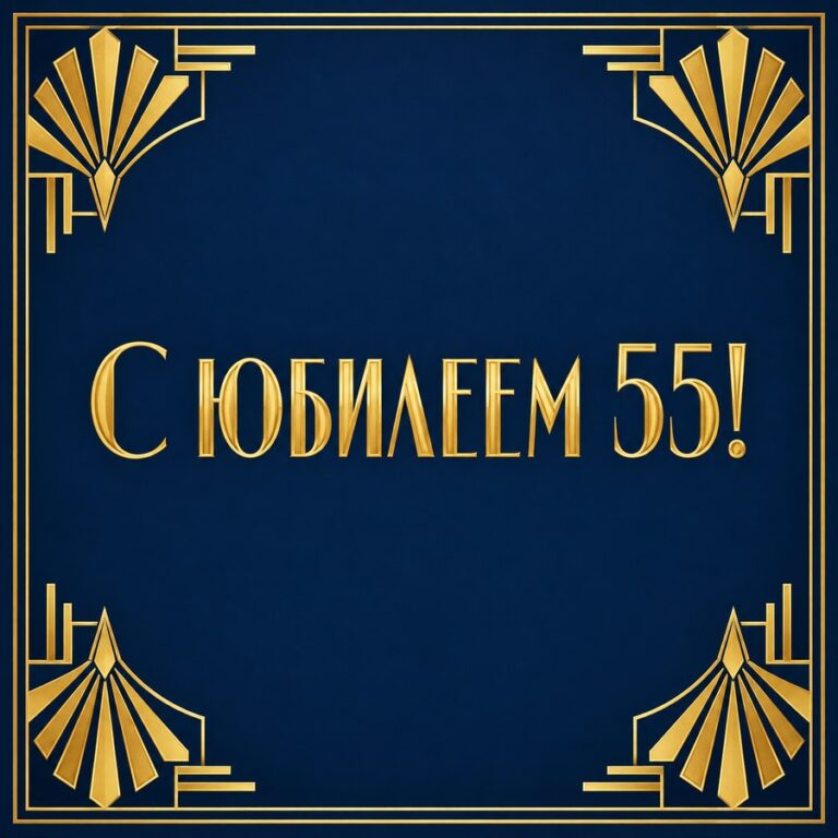 С юбилеем 55!