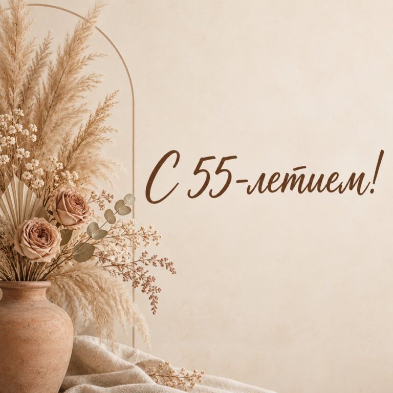 С 55-летием!