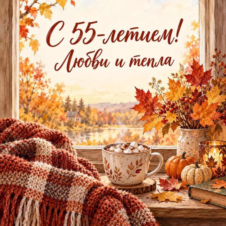 С 55-летием! Любви и тепла