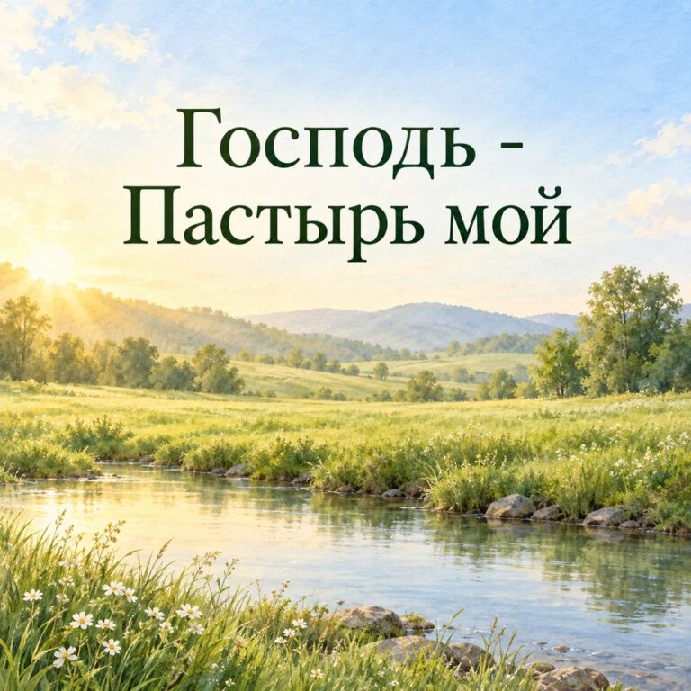 Господь - Пастырь мой