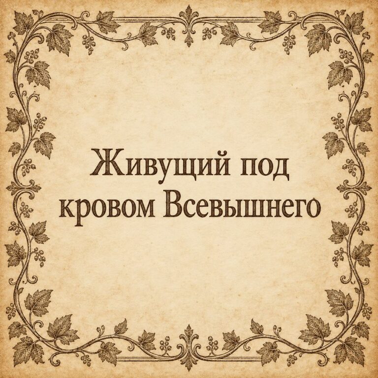 Живущий под кровом Всевышнего