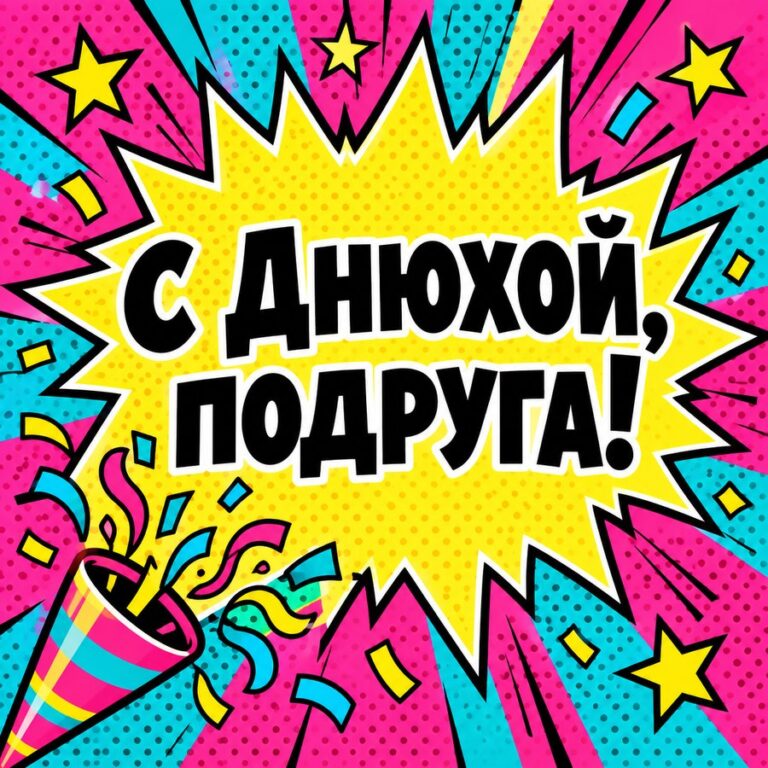 С Днюхой, подруга!