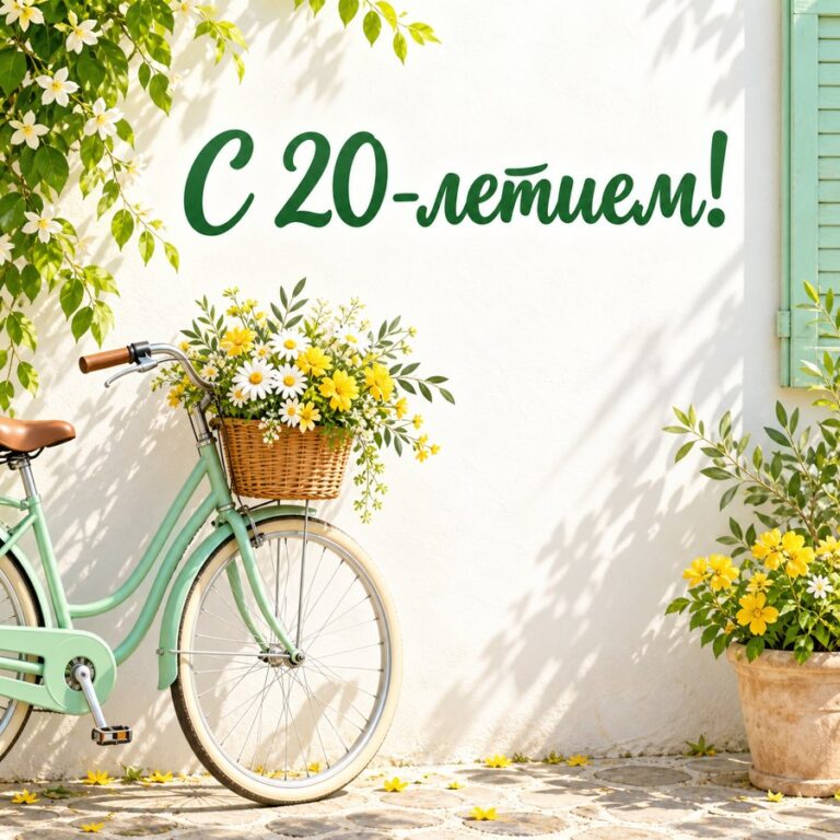 С 20-летием!