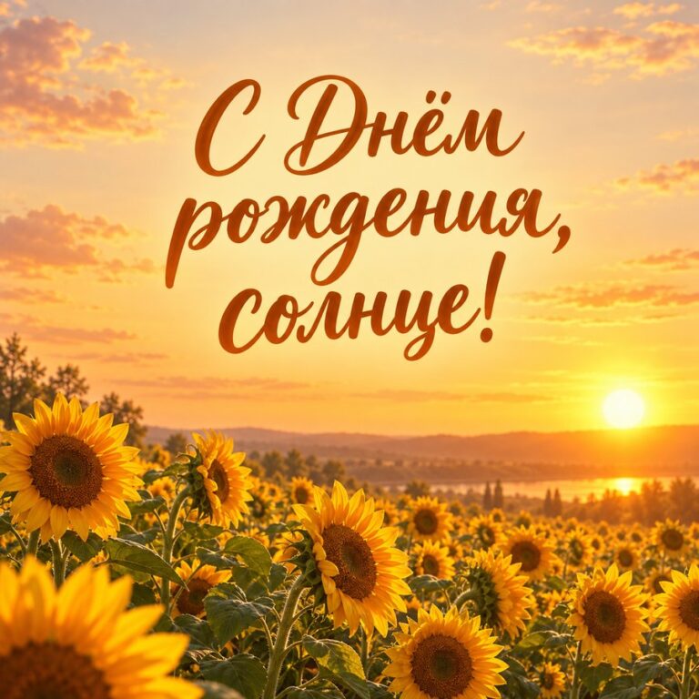 С Днём рождения, солнце!