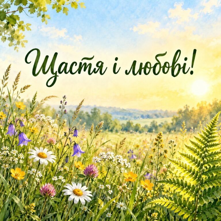 Щастя і любові!