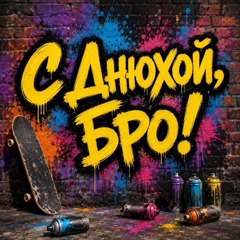 С Днюхой, бро!