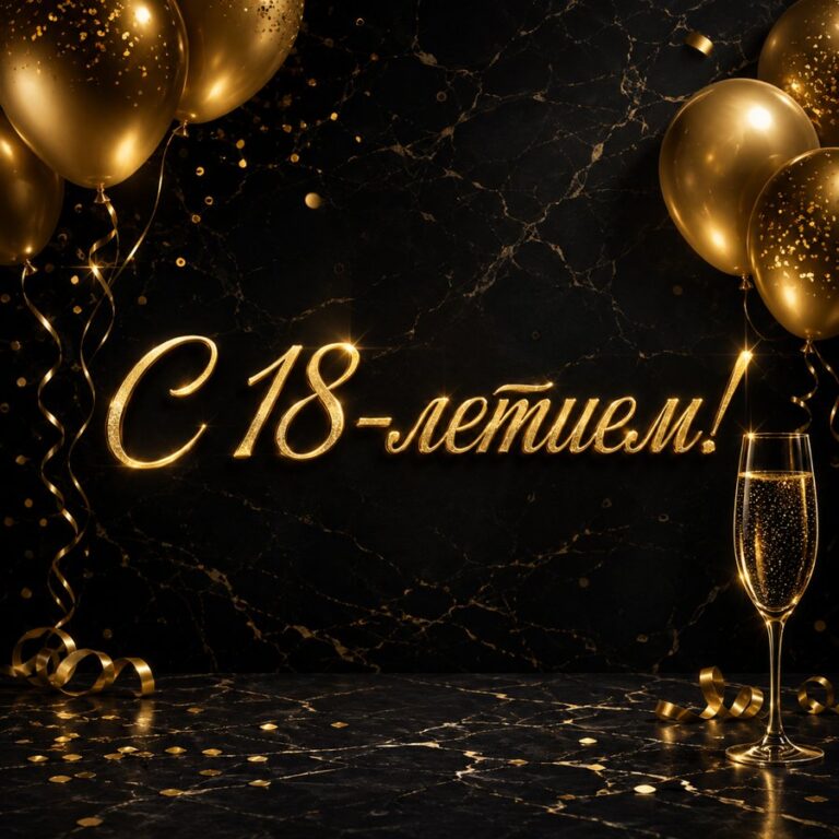 С 18-летием!