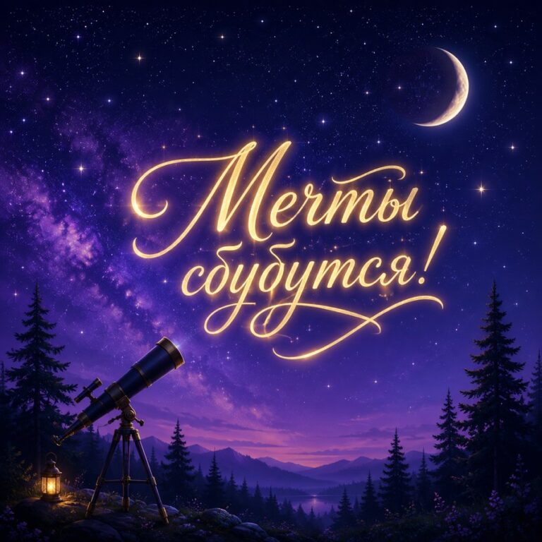 Мечты сбудутся!