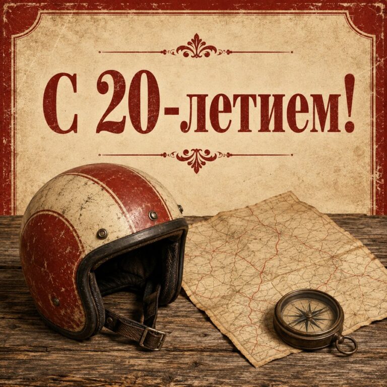 С 20-летием!