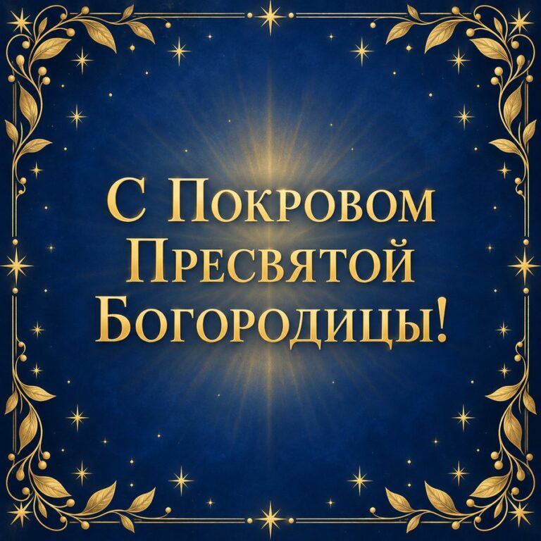 С Покровом Пресвятой Богородицы!