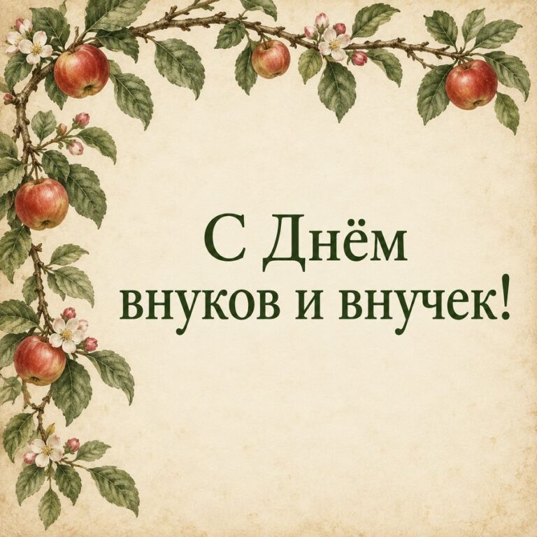 С Днём внуков и внучек!